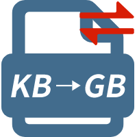 KB to GB Converter