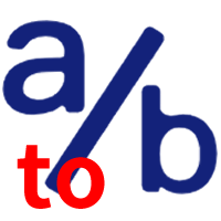 Decimal to Fraction Converter