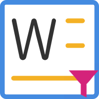 Filter Words in Text by Pattern or Regex