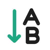 Flip Text Vertically